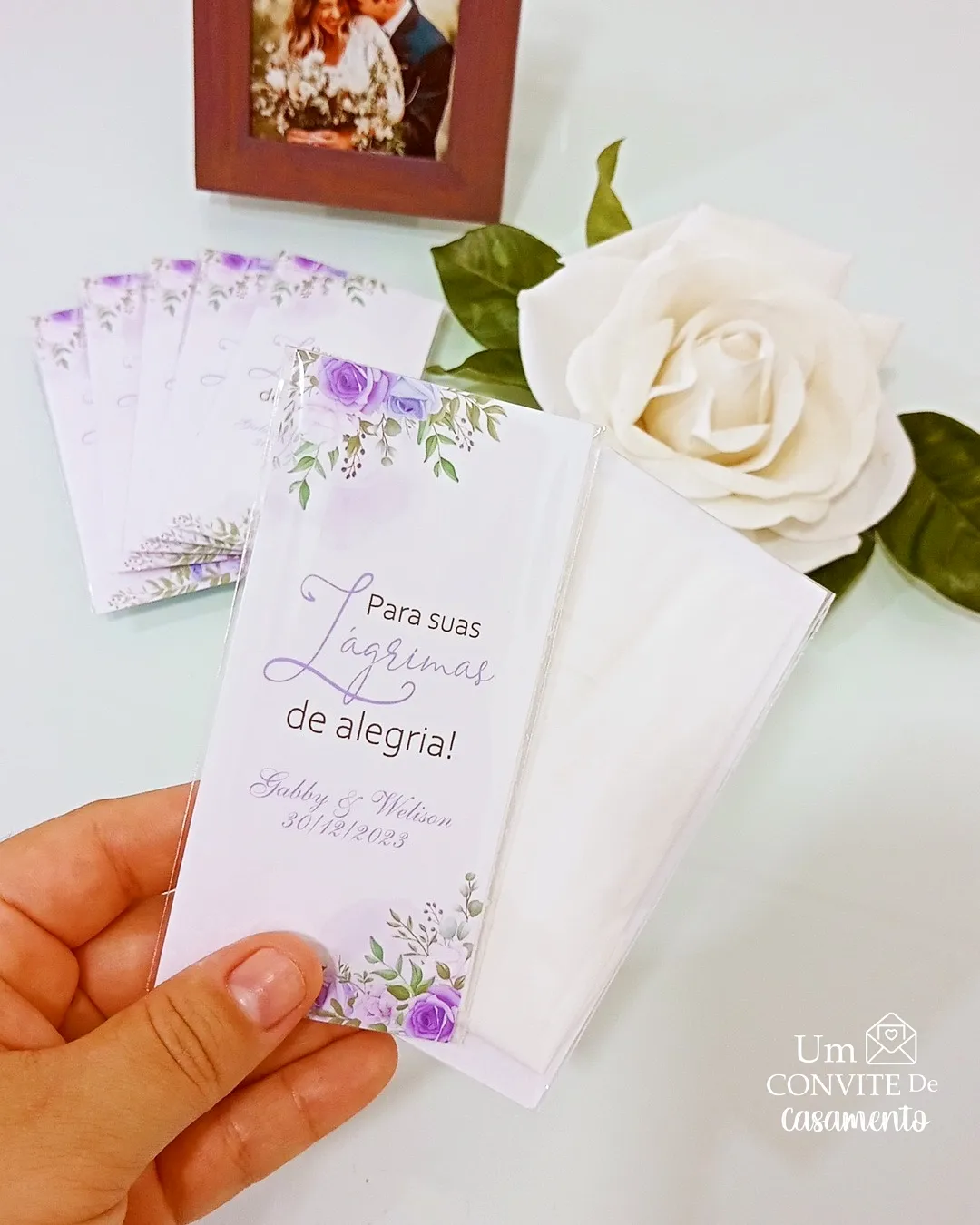 Lágrimas de alegria - Um Convite de Casamento