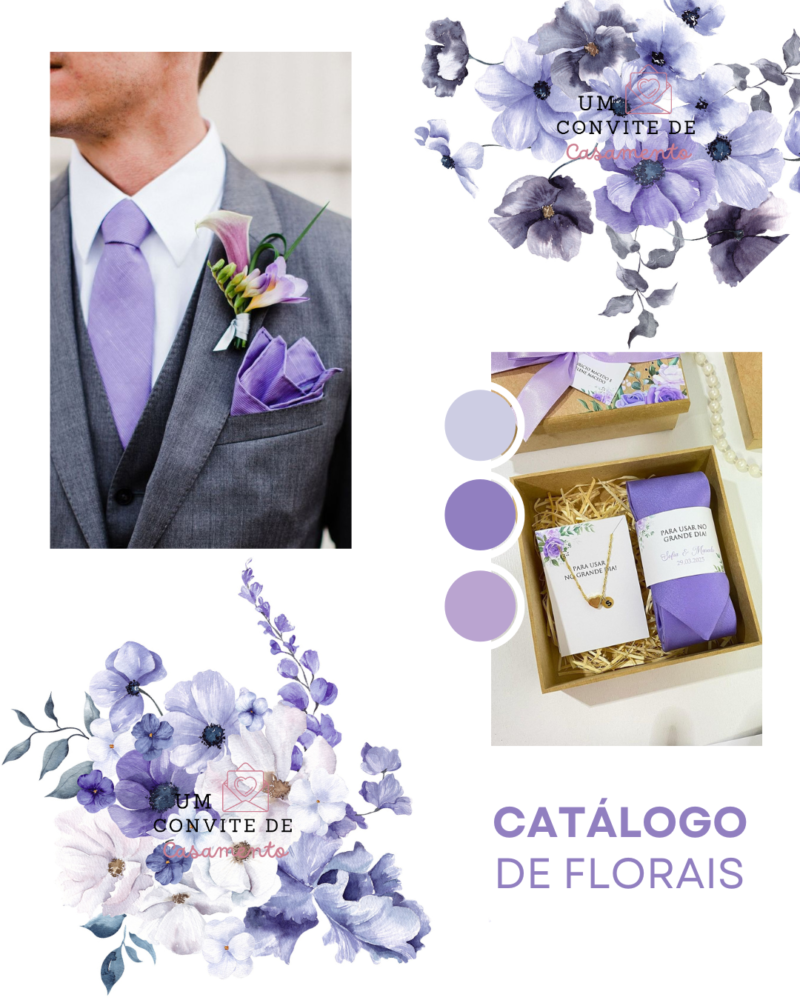 Lavanda - Um Convite de Casamento